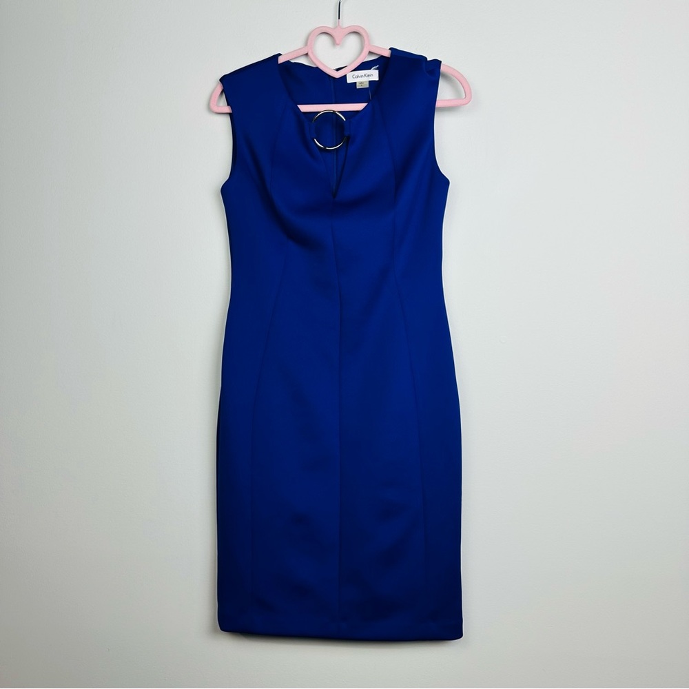 Calvin Klein NWT Royal Blue Dress Size 4